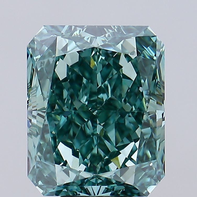 7.85 carat radiant diamond