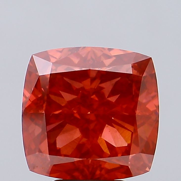 5.50 carat cushion diamond