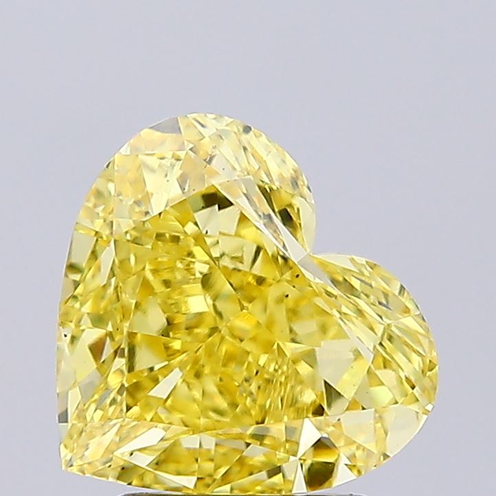 3.23 carat heart diamond