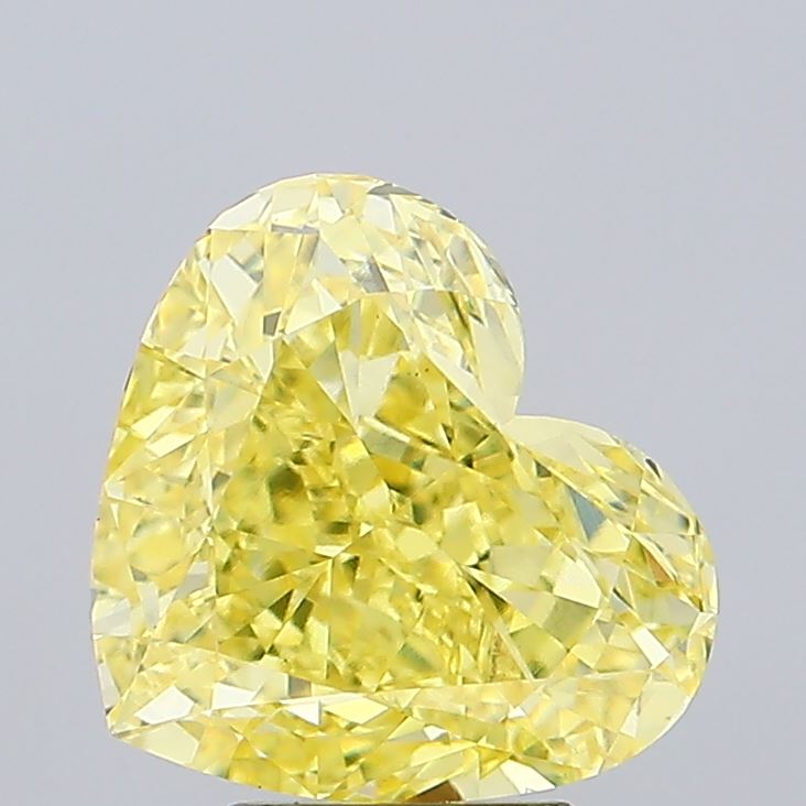 4.10 carat heart diamond