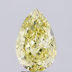 4.06 carat pear diamond