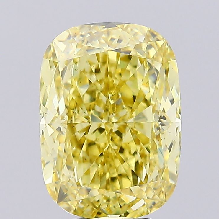 5.60 carat cushion diamond