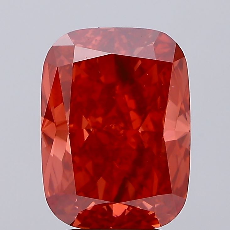 4.65 carat cushion diamond