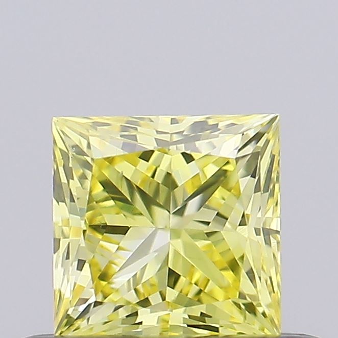 0.37 carat princess diamond