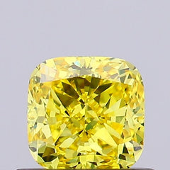 0.53 carat cushion diamond