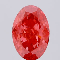 8.18 carat oval diamond
