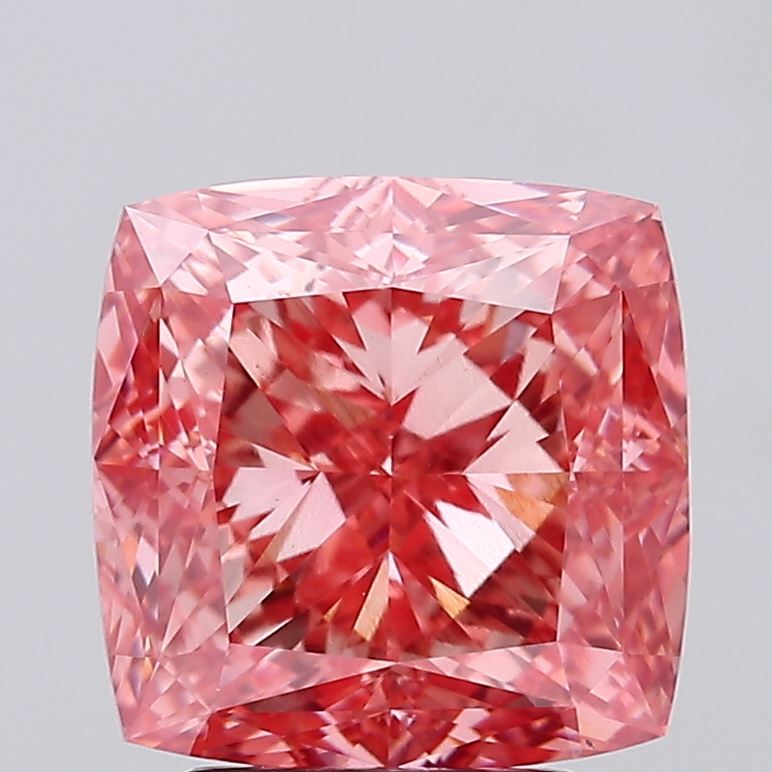 4.71 carat cushion diamond