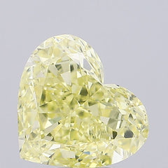 6.55 carat heart diamond