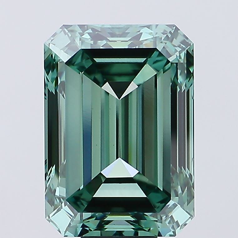 14.05 carat emerald diamond