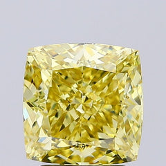 2.77 carat cushion diamond
