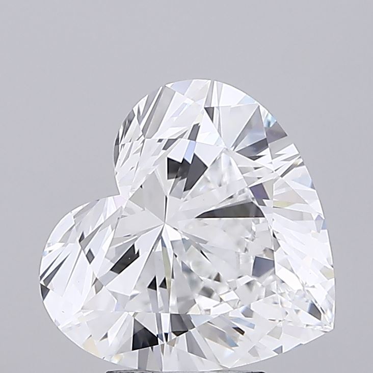 4.55 carat heart diamond