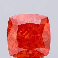 2.60 carat cushion diamond