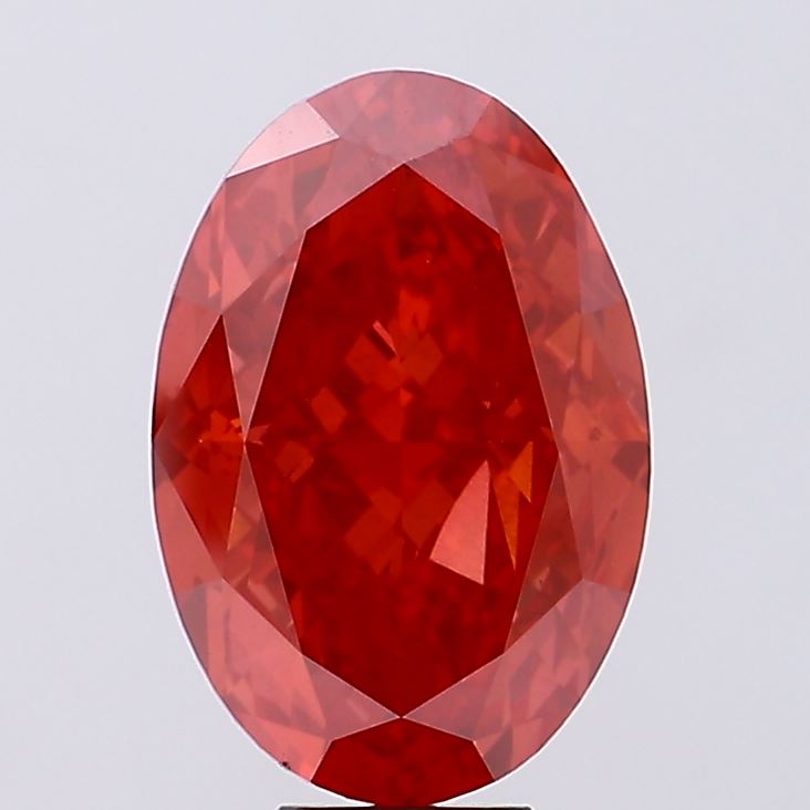 12.62 carat oval diamond