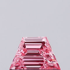 0.32 carat trapezoid diamond