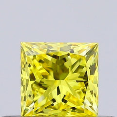 0.29 carat princess diamond