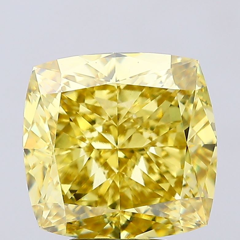 5.50 carat cushion diamond