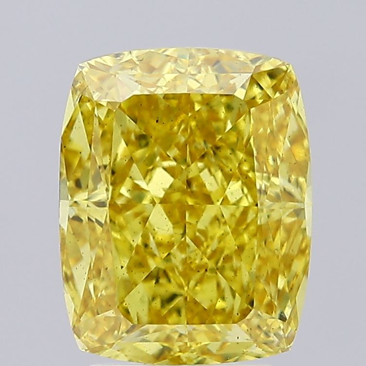 4.01 carat cushion diamond