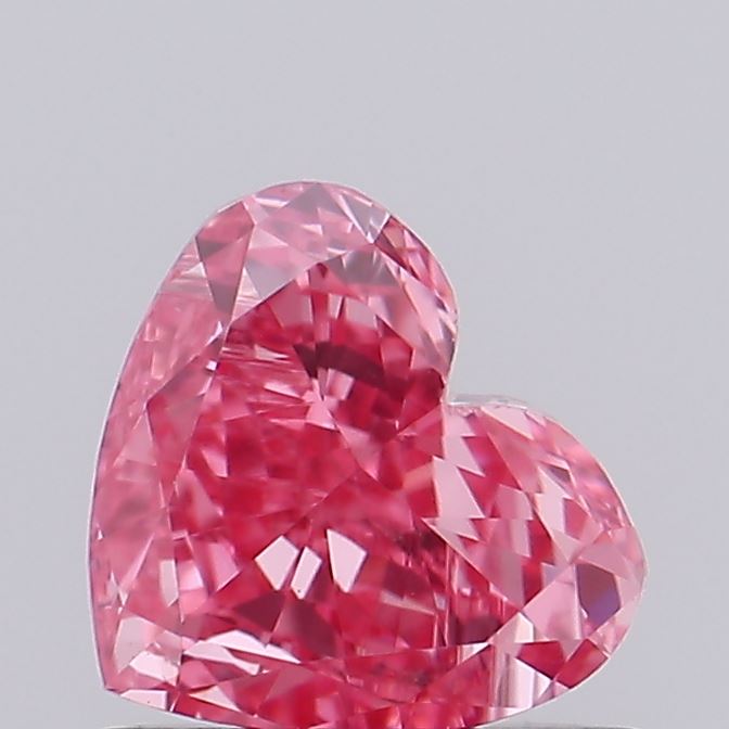 0.66 carat heart diamond
