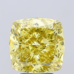 5.20 carat cushion diamond
