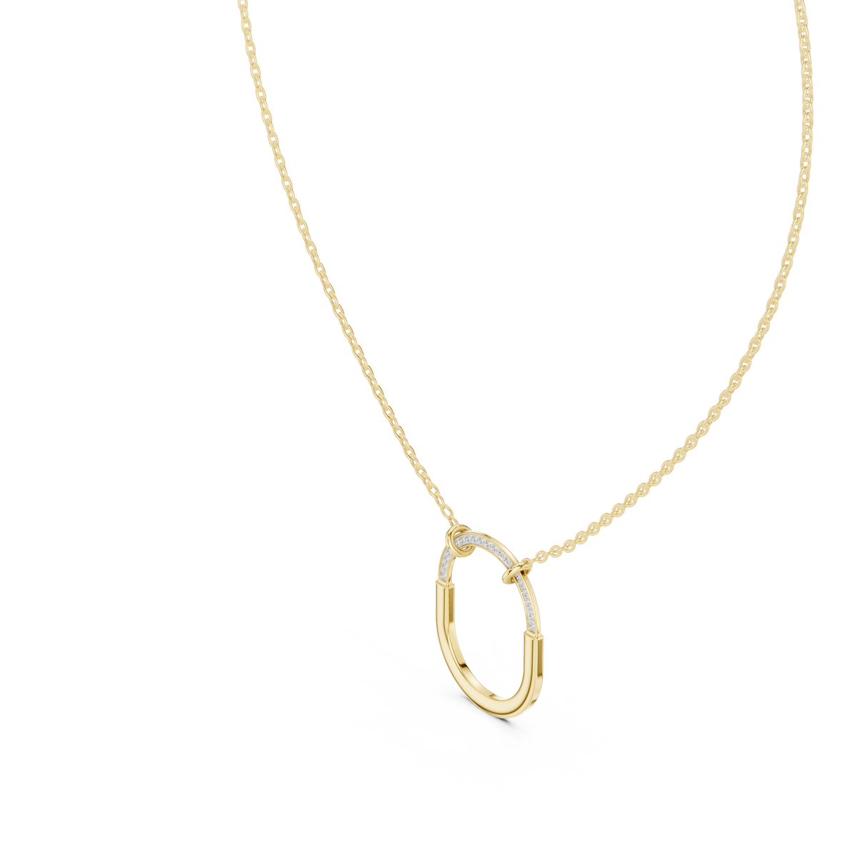Angled shot displaying exceptional D color and VVS clarity sparkle with a brilliant moissanite stone set in 925 sterling silver. Fully customizable in 10k/14k gold, 925 silver, or platinum with 1ct to 2ct lab grown diamond or moissanite stones.