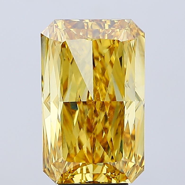 7.07 carat radiant diamond