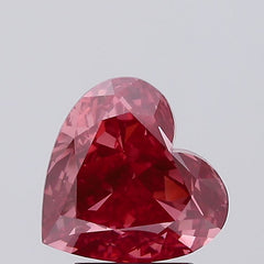 2.61 carat heart diamond
