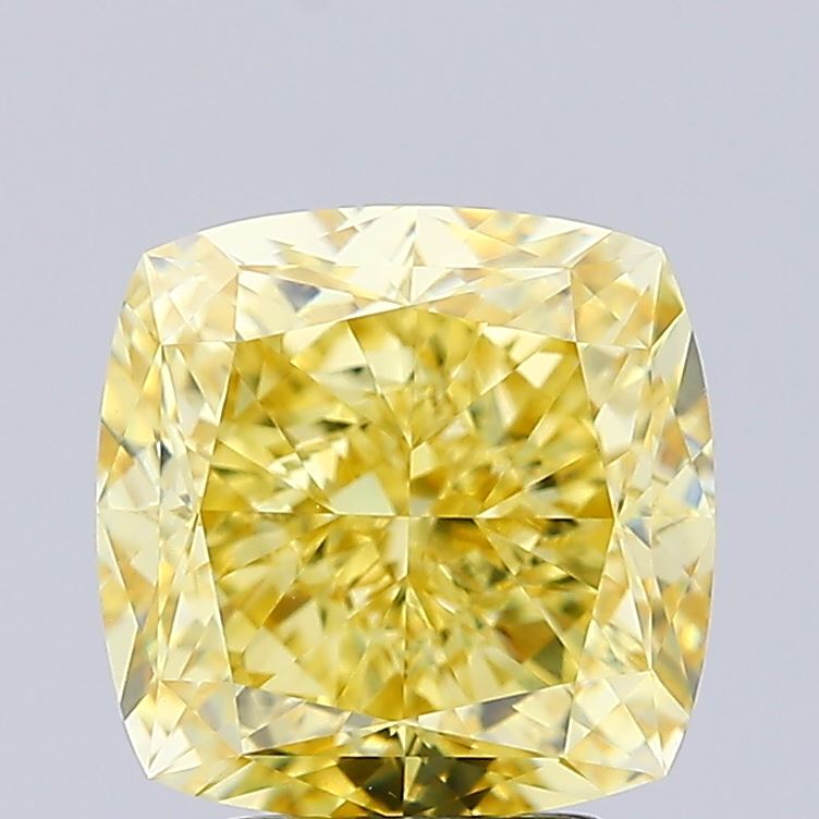 3.71 carat cushion diamond