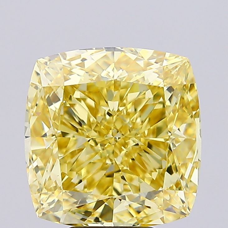 6.55 carat cushion diamond