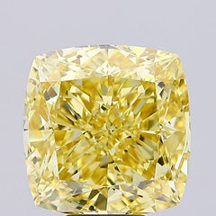6.55 carat cushion diamond
