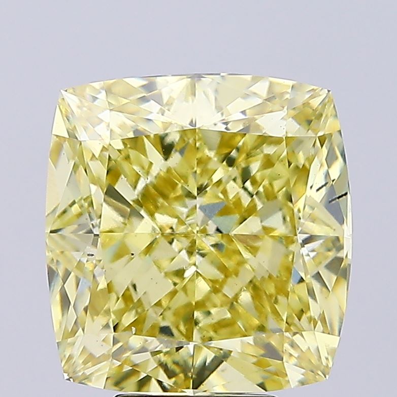 7.08 carat cushion diamond