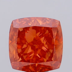 7.61 carat cushion diamond