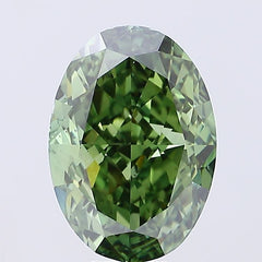 12.58 carat oval diamond