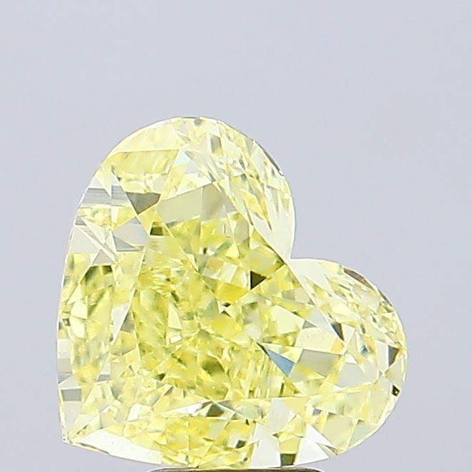 5.55 carat heart diamond