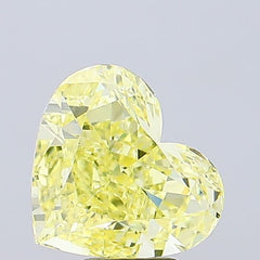 5.55 carat heart diamond