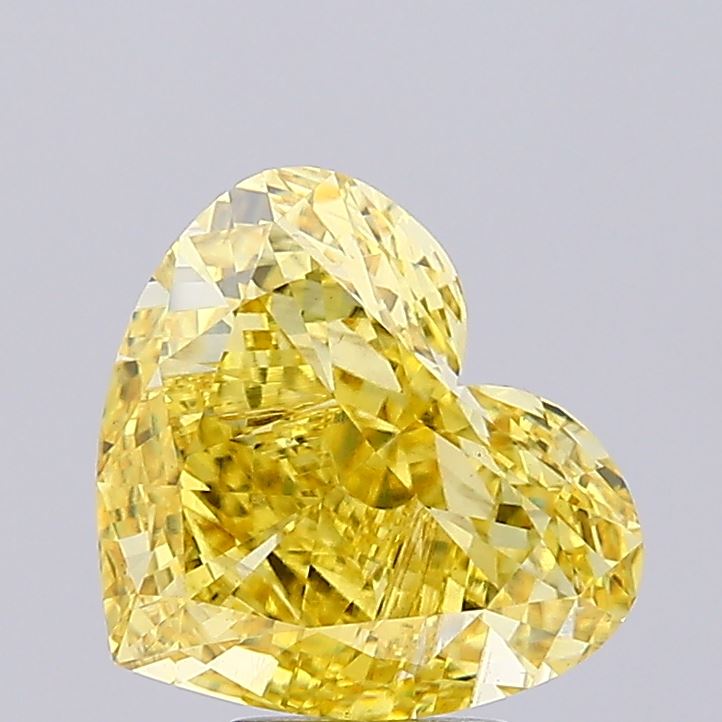 7.10 carat heart diamond