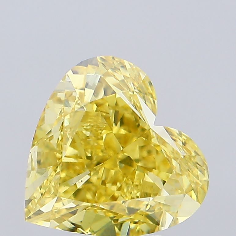 5.45 carat heart diamond