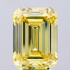 9.65 carat emerald diamond
