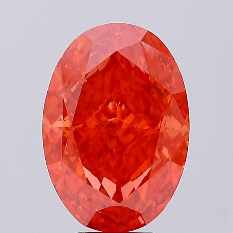 9.21 carat oval diamond