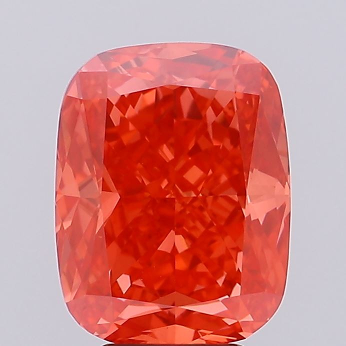 5.50 carat cushion diamond