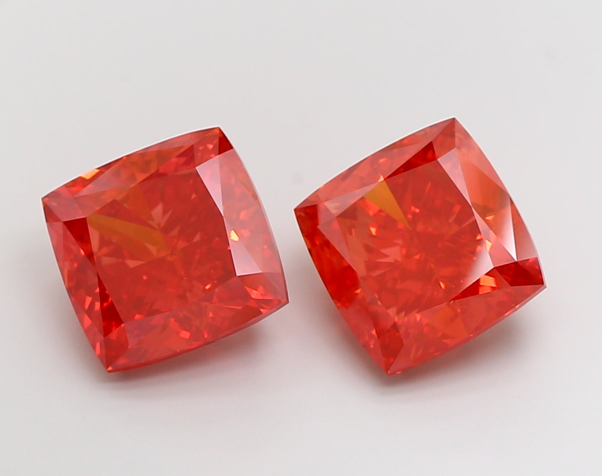 10.55 carat cushion diamond