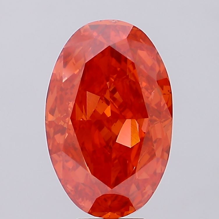 11.09 carat oval diamond