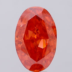 11.09 carat oval diamond