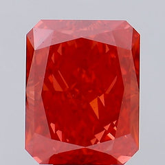 9.26 carat radiant diamond
