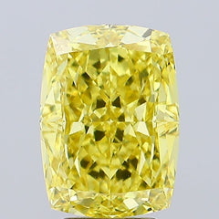 5.35 carat cushion diamond
