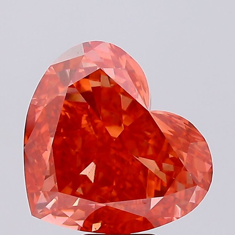 11.05 carat heart diamond