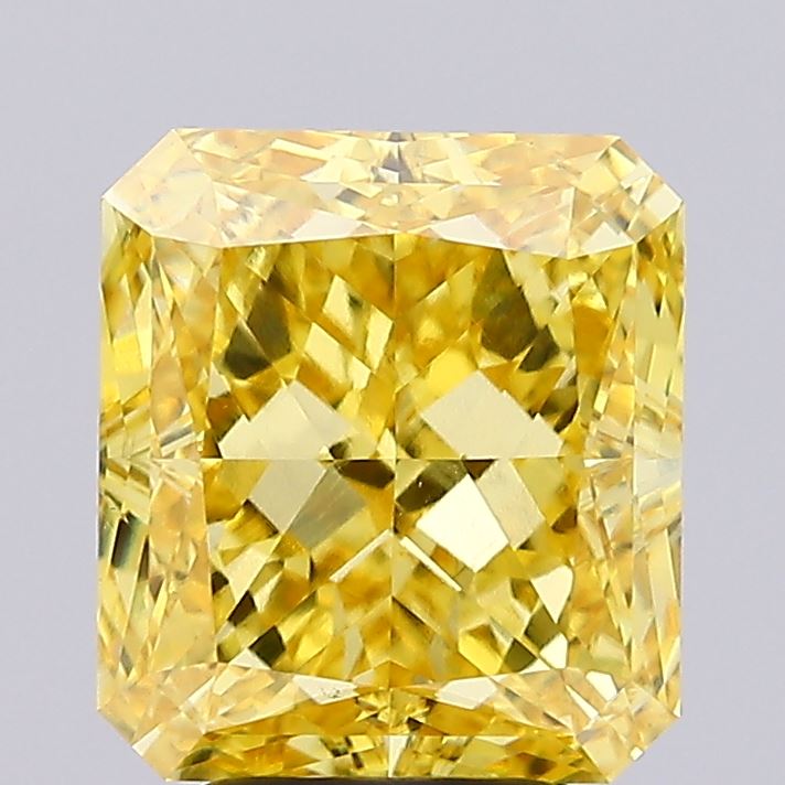 4.10 carat radiant diamond