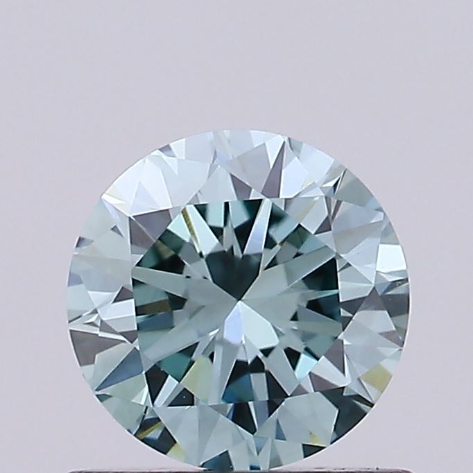 0.58 carat round diamond