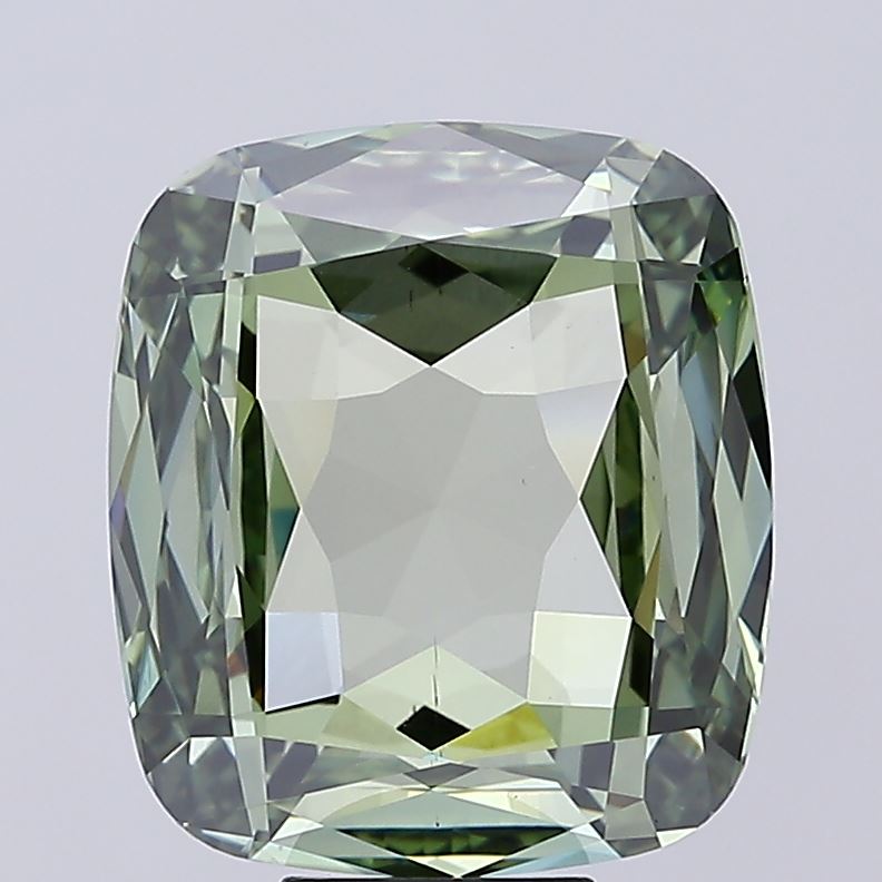 8.74 carat cushion diamond