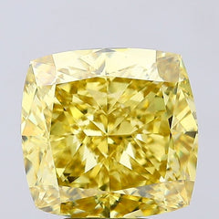 5.50 carat cushion diamond