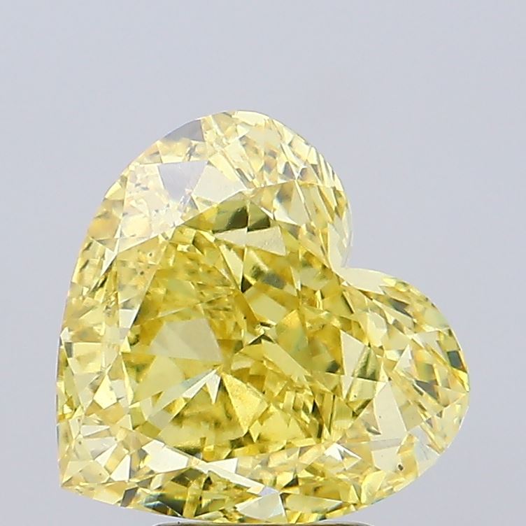 5.05 carat heart diamond